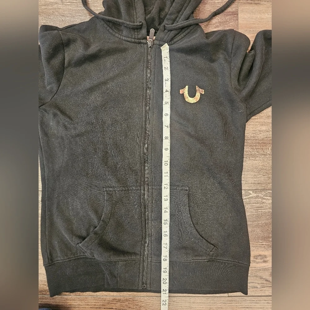 Black, Zip-Up, Hoodie, Winter, Women's, True, 2000, Soft, Casual, Cozy, Relax